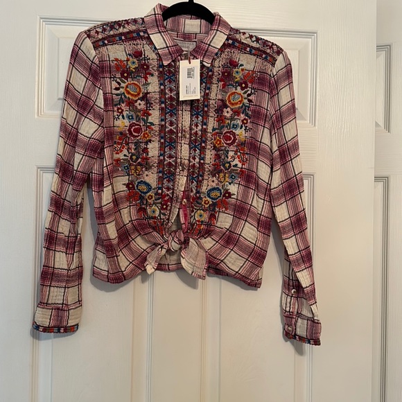 Johnny Was Tops Johnny Was Button Down Shirt Poshmark